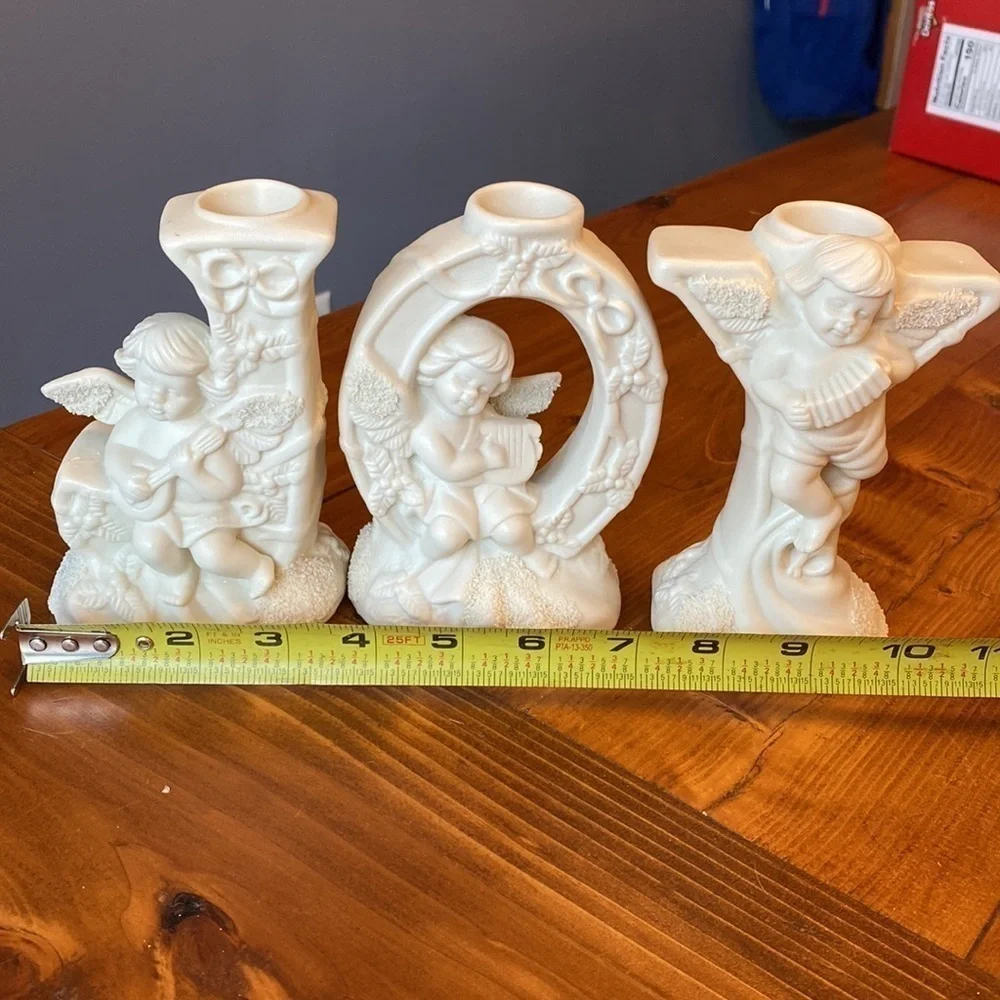 JOY Angels Candle Holders EUC - Picture 16 of 16